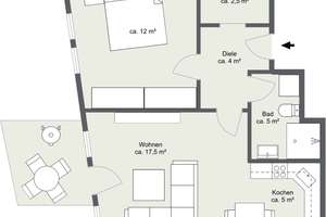 Zentrale 2,5-Zimmer-EG-Wohnung mit Terrasse im Herzen von Reutlingen – Kanzleistraße 44, 72764 Reutlingen-Mitte, Reutlingen – Vorschaubild 50