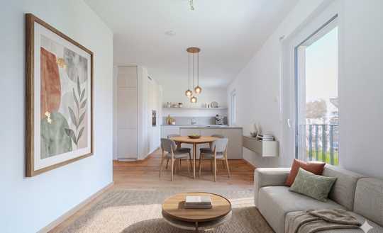 Rheingold-Residenz EG 1-Zimmer Apartment (Nr. 5)