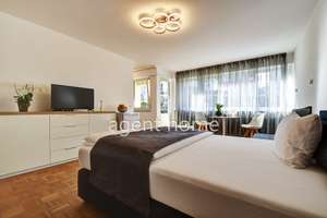 MÖBLIERT -HELL UND RUHIG - 1-Zimmer-Apartment mit Balkon