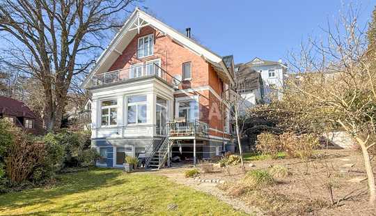 Bild von Rarität am Süllberg: Einfamilienhaus mit herrlichem Garten und Elbblick