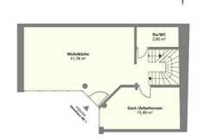 -Ideal für Familien- WG geeignet! Exklusive, neuwertige 4-Zimmer-Maisonette Wohnung – Talstraße 40, 40217 Düsseldorf – Vorschaubild 8