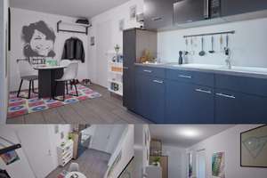 NEUBAU-STUDENTENAPPARTMENT ALS SOLIDE KAPITALANLAGE IN SAARBRÜCKEN – Poststraße 13, 66115 Malstatt, Saarbrücken – Vorschaubild 2