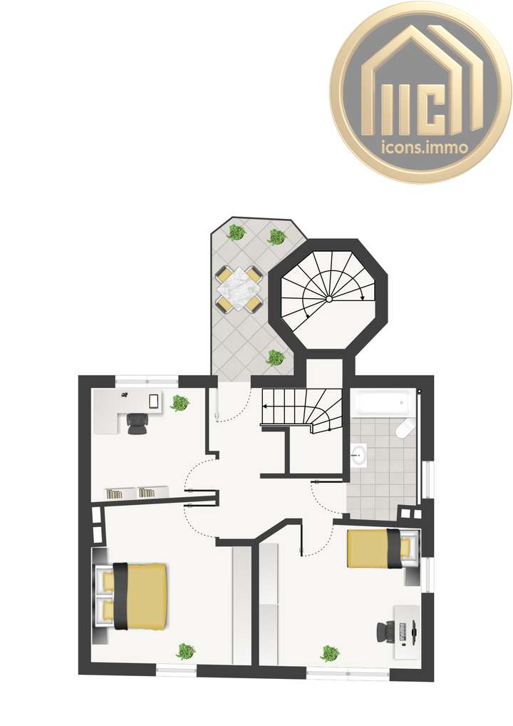 IC-525_Grundriss Obergeschoss