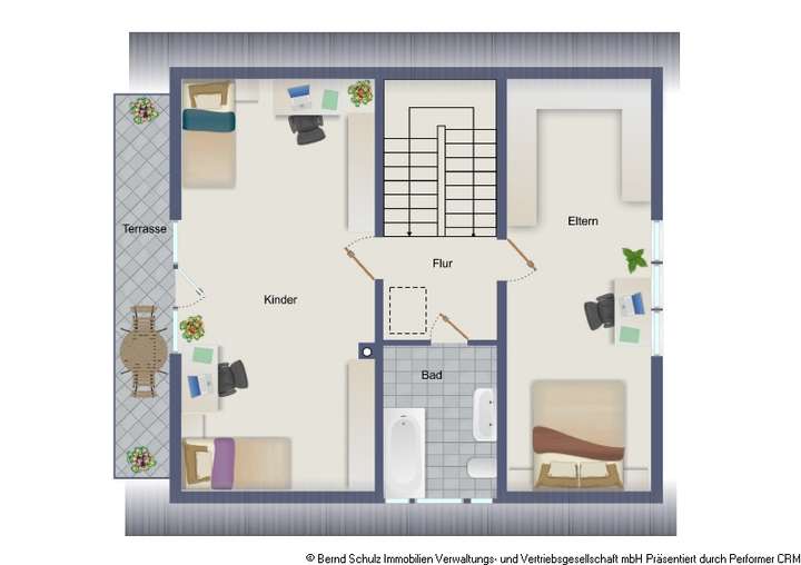 Grundriss Obergeschoss