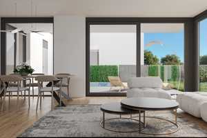 Einzigartig: Neubau in Poing, Luxus 6-Zimmer-Einfamilienvilla mit Pool, Klima, Solar, KFW40 in Poing – Ebersberg (Kreis) – Vorschaubild 2