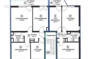 Möblierte gepflegte 53 m² Wohnung ruhig, mit EBK, Balkon und Stellplatz - Vorteil Erbpacht – 67065 Mundenheim, Ludwigshafen am Rhein – Vorschaubild 13