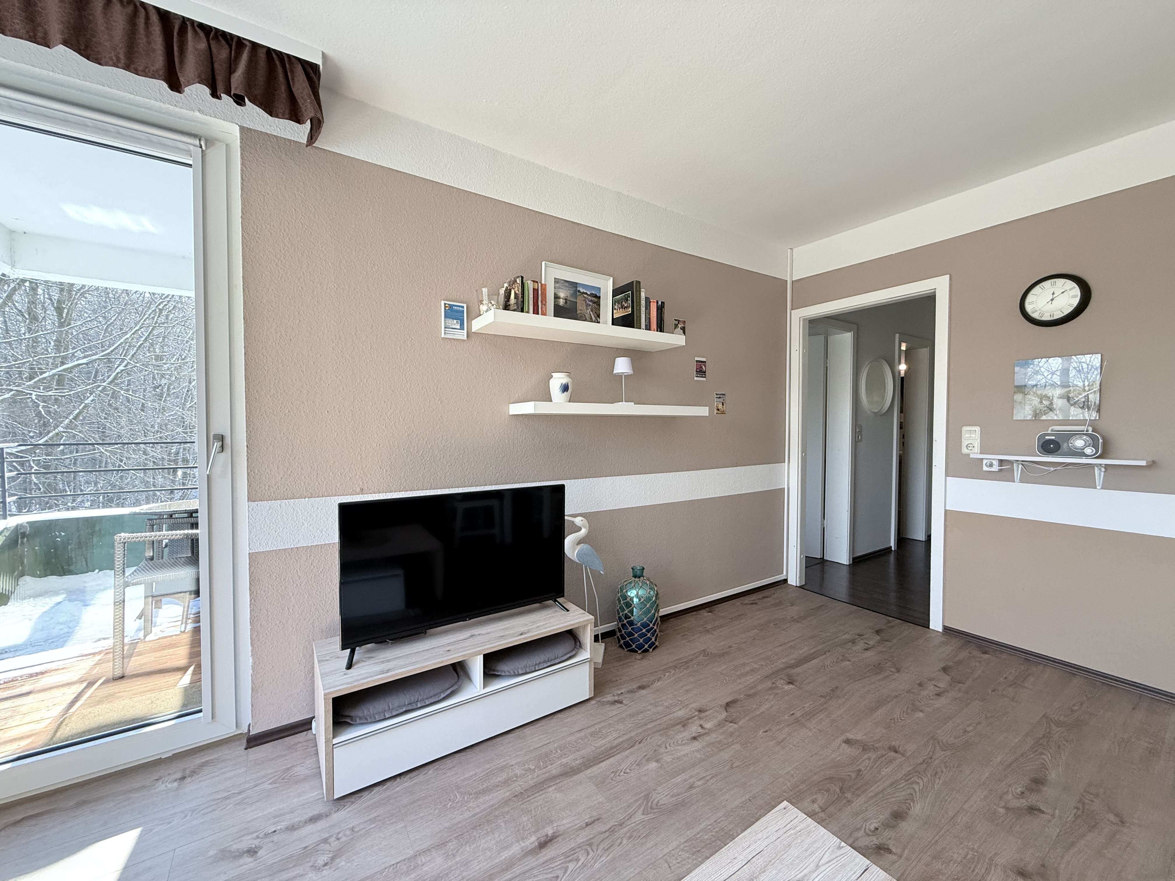 Immobilie in Glücksburg - Ferienwohnung, besondere Lage, charmante 2 Zimmer Wohnung mit Balkon und Stellplatz in Glücksburg - Bild 6