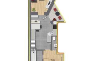 Moderne 2-Zimmer-Terassenwohnung | 65 m² | Essen-Holsterhausen – Keplerstraße 35, 45147 Holsterhausen, Essen – Vorschaubild 2