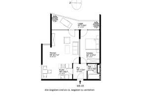 AIGNER - Weitblick über München: Ideal geschnittene 2-Zimmer-Wohnung mit Balkon - Erbbaurecht – Die vollständige Adresse der Immobilie erhältst du vom Anbieter., 80805 Alte Heide-Hirschau, München – Vorschaubild 8