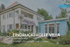 EINDRUCKSVOLLE VILLA - Charmante Villa in ruhiger und zentraler Lage in Singen – Konstanz (Kreis) – Vorschaubild 1