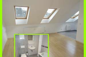 Moderne DG-Whg : 3 Zimmer + Balkon + Schickes Wannenbad