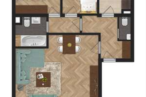 *** Reserviert *** Gepflegte 3-Zimmer-Wohnung mit Balkon in Essen-Borbeck – Die vollständige Adresse der Immobilie erhältst du vom Anbieter., 45355 Borbeck-Mitte, Essen – Vorschaubild 14