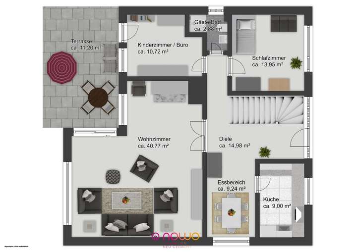 Grundriss Erdgeschoss