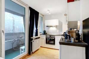 Charmantes, vollmöbliertes 1-Zimmer-Apartment mit Balkon – ideale Kapitalanlage in München-Laim – Die vollständige Adresse der Immobilie erhältst du vom Anbieter., 80687 Friedenheim, München – Vorschaubild 4