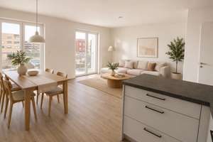 Neubau-Gebiet Hannover Kronsrode: Einbauküche, Balkon, 2 Bäder, Fußbodenheizung, Keller, Lift, TG