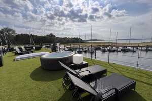 LUXUS Hausboot - 3 Etagen - 100m² Wohnen + 120 m² SONNENTERRASSE - Kamin, Kino, komplett individuell – Berlin – Vorschaubild 50