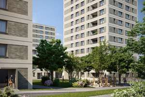 Neues Zuhause im Neubau - ideale Singelwohnung // 2.OG Whg 3 – Kurt-Schumacher-Ring 242, 38444 Detmerode, Wolfsburg – Vorschaubild 1