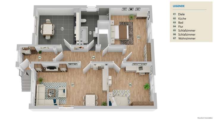 Grundriss Erdgeschoss