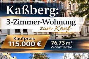 Kaßberg: 3-Zimmer-Wohnung zum Kauf