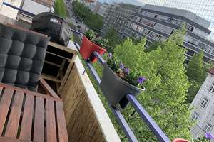 Schicke, trendige Wohnung für 1-2 Pers mit Balkon in Schwabing-West – Schleißheimer Straße 182, 80797 Am Luitpoldpark, München – Vorschaubild 5