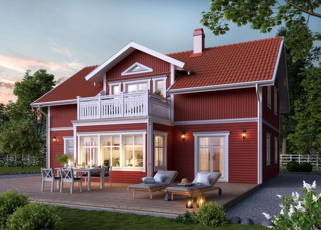 Immobilie in Fürstenberg/Havel - Ihr Traum vom SCHWEDENHAUS inkl. ca. 540 m² GRUNDSTÜCK  Nähe Baalensee - Bild 1