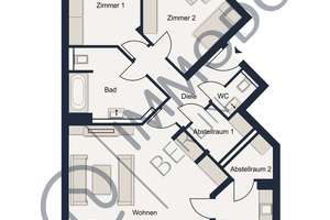 ⭐️  Zentrale Familienwohnung am Volkspark - Moderne 3-Zi Whg mit Balkon, EBK, Aufzug und Gäste-WC – Die vollständige Adresse der Immobilie erhältst du vom Anbieter., 13357 Gesundbrunnen, Berlin – Vorschaubild 13
