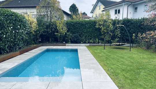 Bild von Geräumiges 5-Zimmer-Haus mit nagelneuem Pool im großzügigem Garten 