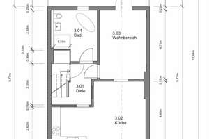 Charmante Maisonette-Wohnung mit Einbauküche im Flüsseviertel der  Bremer Neustadt – Die vollständige Adresse der Immobilie erhältst du vom Anbieter., 28199 Neustadt (Ortsteil), Bremen – Vorschaubild 35
