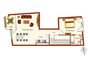 Exklusive 4-Zimmer-Wohnung EG+1. OG in bester Lage der Münchener Altstadt – Die vollständige Adresse der Immobilie erhältst du vom Anbieter., 80331 Hackenviertel, München – Vorschaubild 24