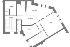 4 Zi Whg. Stgt-Mitte mit Blick auf das  Schauspielhaus – Die vollständige Adresse der Immobilie erhältst du vom Anbieter., 70173 Hauptbahnhof, Stuttgart – Vorschaubild 21
