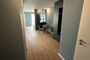 mio Suite Apartment: Vollmöbliertes 1-Zimmer-Apartment mit Designerküche, WLAN – Himmelgeister Straße 66a, 40225 Bilk, Düsseldorf – Vorschaubild 7