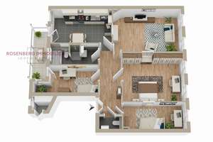 Stilvolle 4-Raumwohnung im Altbau mit Balkon – zentral und gut angebunden in Leipzig/Zentrum-Ost – Kreuzstraße 9 WE02, 4103 Zentrum-Ost, Leipzig – Vorschaubild 2
