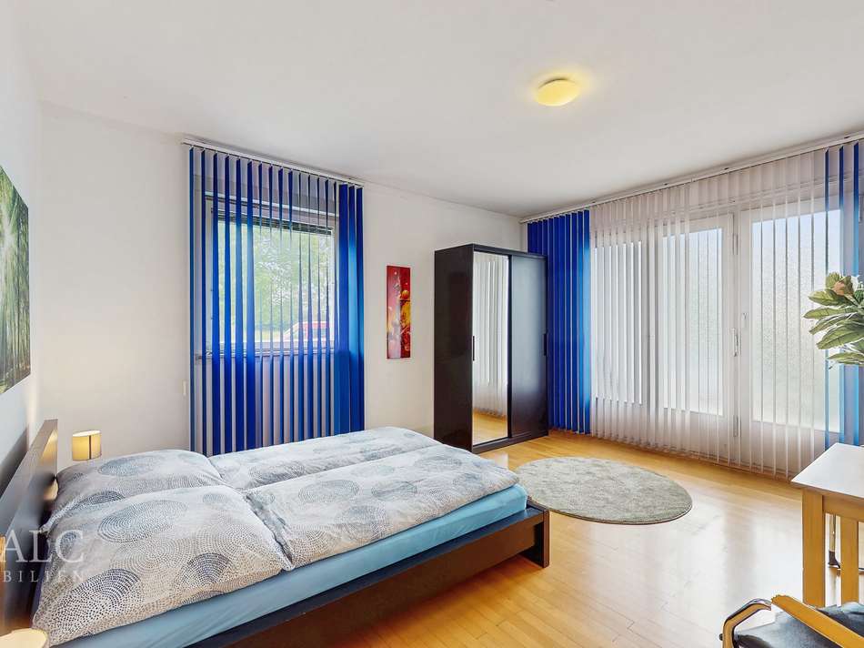 Schlafzimmer EG 1-Zi-Whg.