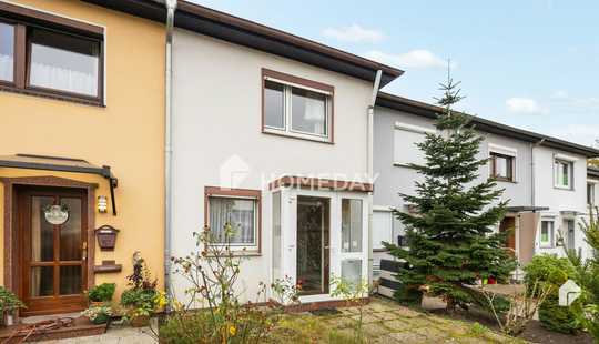 Bild von Charmantes Reihenmittelhaus zum Selbstgestalten mit drei Ebenen, Veranda und Garten | Neue Vahr