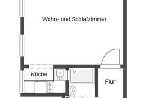 Bezugsfrei: Gefragte 1-Zimmer-Wohnung mit Altbaucharme im begehrten Stadtteil Charlottenburg  – Die vollständige Adresse der Immobilie erhältst du vom Anbieter., 14059 Charlottenburg, Berlin – Vorschaubild 12