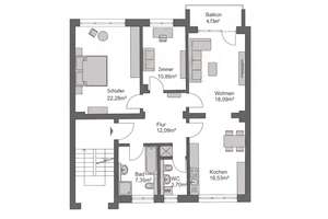Köln Villenviertel! Urbane Wohnqualität in Rheinlage, Sonnenbalkon & Stellplatz – Die vollständige Adresse der Immobilie erhältst du vom Anbieter., 50688 Neustadt/Nord, Köln – Vorschaubild 19