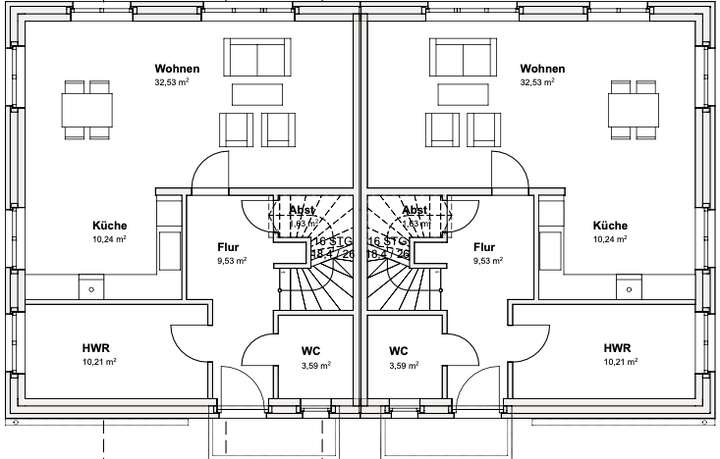 Grundriss Erdgeschoss