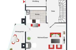 Panorama-Maisonettewohnung im Quadrohaus, freiwerdend – 69118 Ziegelhausen, Heidelberg – Vorschaubild 18