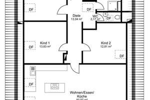 Traumwohnung in idyllischer, bester Lage:
Ihre exklusive Dachgeschoss-Wohlfühloase am Waldrand – 81827 Waldtrudering, München – Vorschaubild 2