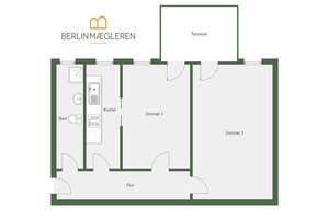 Elegante 2-Zimmer-Altbauwohnung mit schöner Gartenterrasse im Florakiez – Florastraße 34, 13187 Pankow (Ortsteil), Berlin – Vorschaubild 34