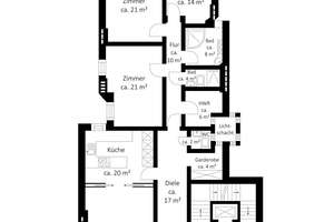 Zwischen Wasser und Weitblick – 
mehr als nur eine Adresse! – Die vollständige Adresse der Immobilie erhältst du vom Anbieter., 22087 Uhlenhorst, Hamburg – Vorschaubild 7