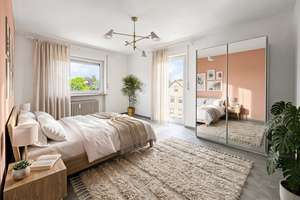 MIETE: Große 4-Zimmer mit  Südbalkon - auch als WG möglich – Die vollständige Adresse der Immobilie erhältst du vom Anbieter., 86179 Haunstetten-Ost, Augsburg – Vorschaubild 7