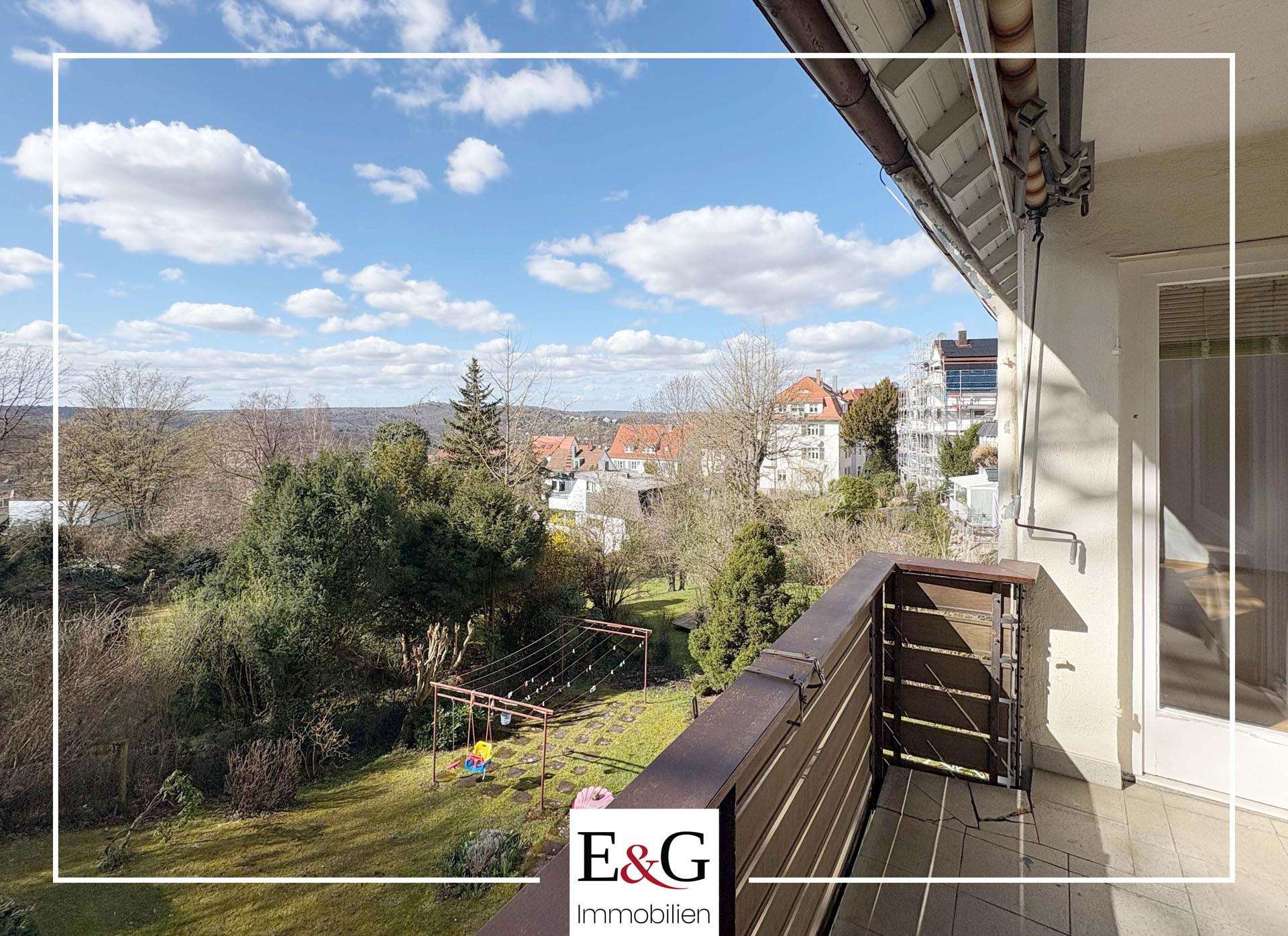 Großzügige, lichtdurchflutete 4-Zimmer-Wohnung - 3 Balkone und Fernsicht in gesuchter Lage am Haigst, Stuttgart – Bild 1