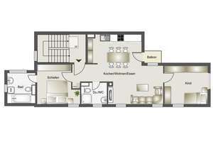 Attraktive, bezugsfreie 3-Zimmer-Wohnung inkl. Stellplatz in Frankfurt-Oberrad! – 60599 Oberrad, Frankfurt am Main – Vorschaubild 26