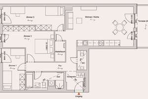 Erstbezug!: 4-Zimmer-Wohnung im Erdgeschoss mit Balkon – Johann-Eck-Straße 4, 4315 Neustadt-Neuschönefeld, Leipzig – Vorschaubild 10
