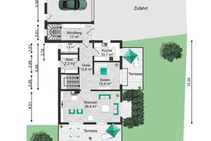 Einfamilienhaus in ruhiger Lage mit zusätzlichen Ausbaumöglichkeiten – Die vollständige Adresse der Immobilie erhältst du vom Anbieter., 84186 Vilsheim – Vorschaubild 6