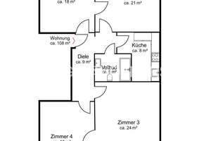 Sonnige Altbauperle in exklusiver Stadtvilla! – Die vollständige Adresse der Immobilie erhältst du vom Anbieter., 20148 Rotherbaum, Hamburg – Vorschaubild 8