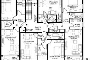H&G - 16 Wohneinheiten | Tiefgarage | Entwicklungspotenzial – Mehrfamilienhaus in Alt-Moosach – Die vollständige Adresse der Immobilie erhältst du vom Anbieter., 80993 Alt-Moosach, München – Vorschaubild 10