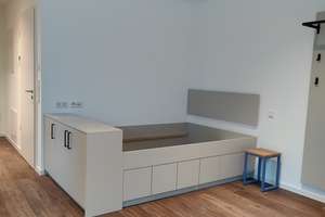 Ab 01.07.26  frei | 1-Zimmer Wohnung mit Terrasse - Nähe Uniklinik Vollmöbliert – Fliednerstraße 9a, 48149 Sentrup, Münster – Vorschaubild 2