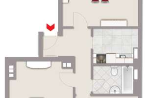 TOP Lage in Düsseldorf-Bilk! Exklusive 3 Zimmer Wohnung (inkl. Garagenstellplatz) – Die vollständige Adresse der Immobilie erhältst du vom Anbieter., 40223 Bilk, Düsseldorf – Vorschaubild 15
